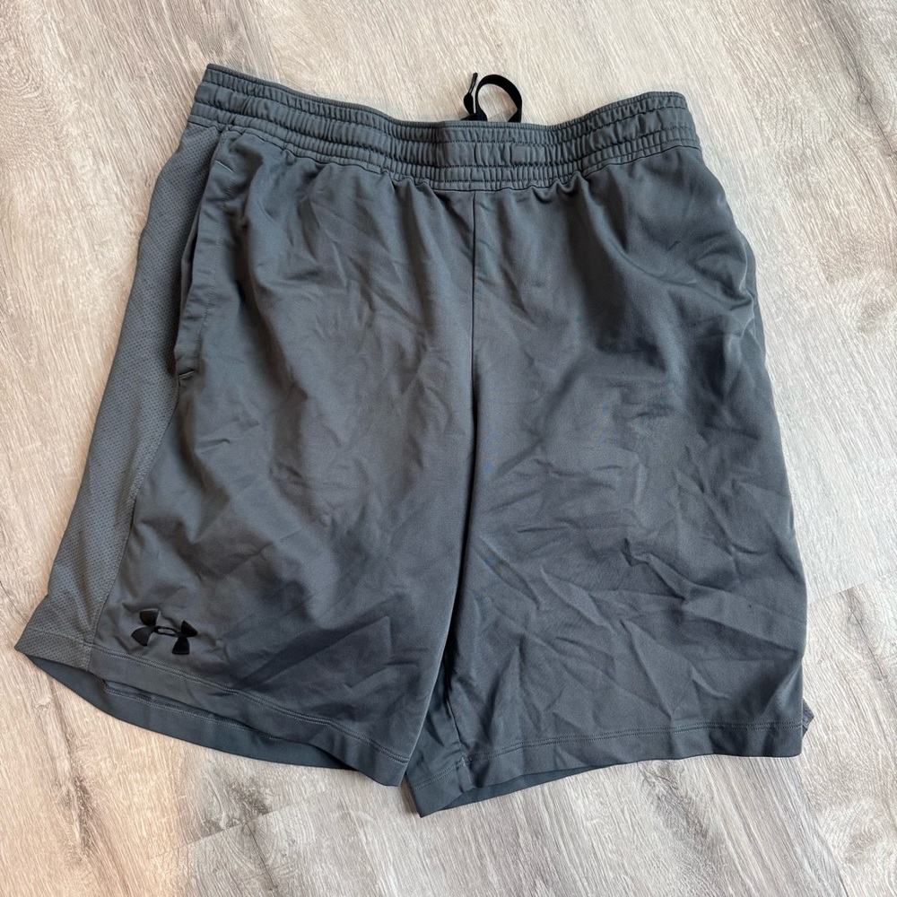 Under Armour Men's Charcoal Athletic Shorts